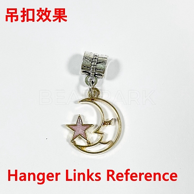 Alloy Enamel European Dangle Charms PALLOY-YW009-02-1