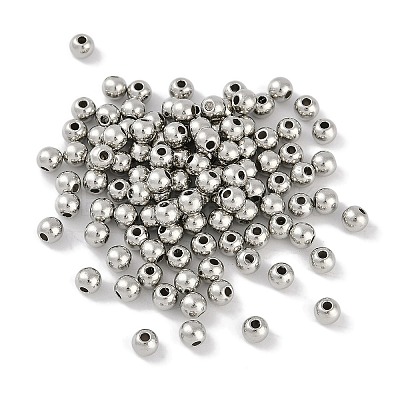 CCB Plastic Round Beads ALUM-U001-08C-01-1