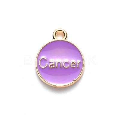 Alloy Enamel Pendants ENAM-S124-01A-01D-1