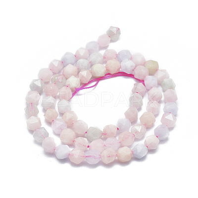 Natural Morganite Beads Strands G-K303-B03-8mm-1