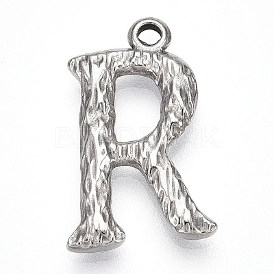 304 Stainless Steel Pendants STAS-N117-01P-R-1