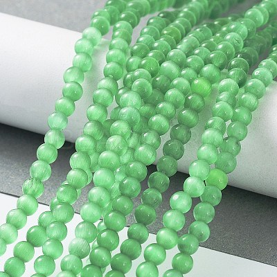 Cat Eye Beads Strands CE-F022-4mm-08-1
