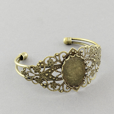Brass Bangle Making MAK-S001-SZ001AB-1