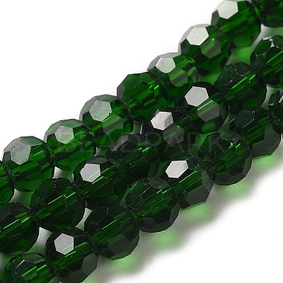 Transparent Glass Beads X-EGLA-A035-T6mm-D10-1
