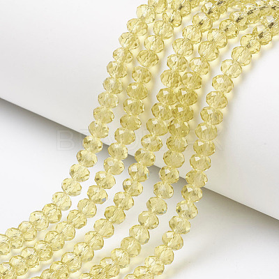 Glass Beads Strands EGLA-A034-T1mm-D03-1