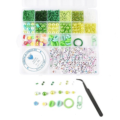 DIY Keychain Making Kits DIY-L073-07G-1