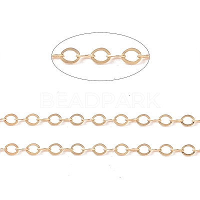 Yellow Gold Filled Cable Chains CHC-M023-09G-1