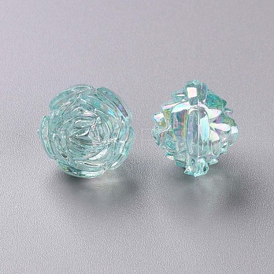 Transparent Acrylic Beads TACR-S154-31C-754-1
