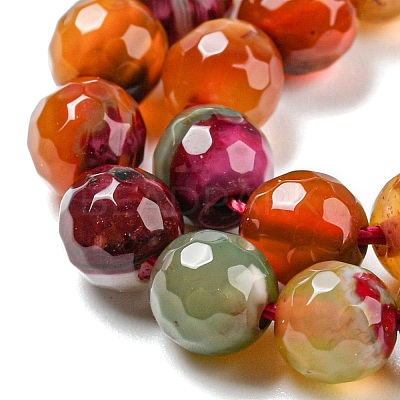 Natural Agate Beads Strands G-C082-A01-M-1