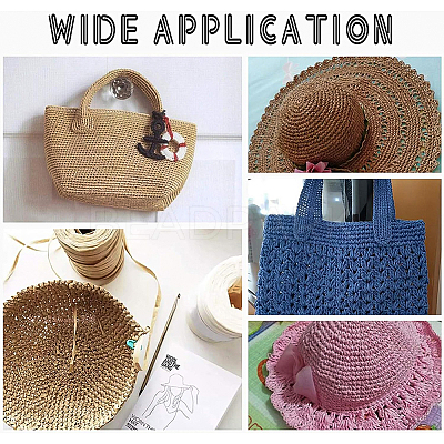 Raffia Paper Cords for DIY Jewelry Making OCOR-BC0001-02C-1