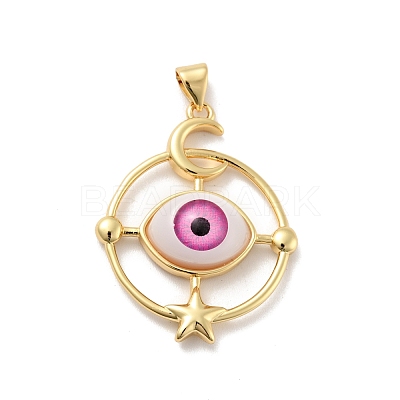 Opaque Resin Pendants KK-G419-09G-1