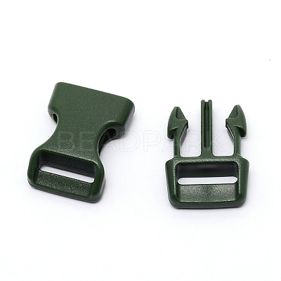 POM Plastic Side Release Buckles KY-WH0026-16L-1