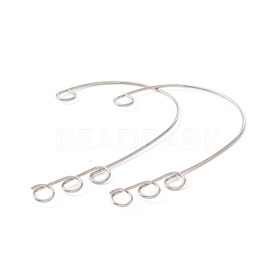 Tarnish Resistant 316 Stainless Steel Ear Cuff Findings X-STAS-H148-01P-1