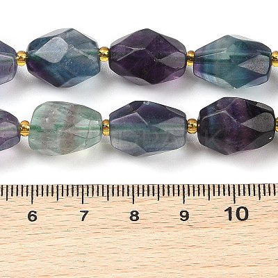 Natural Fluorite Beads Strands G-P541-A01-04-1