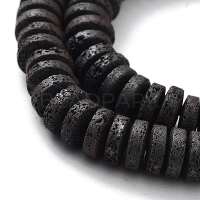 Natural Lava Rock Beads Strands G-H303-C10-1