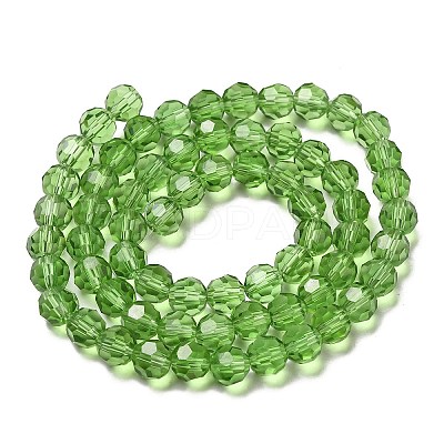 Transparent Glass Beads X-EGLA-A035-T8mm-D11-1