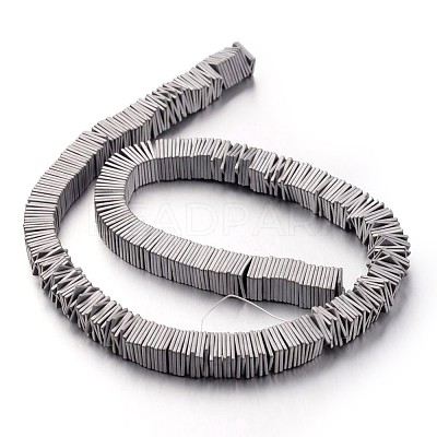 Electroplate Non-magnetic Synthetic Hematite Bead Strands X-G-F300-20B-F01-1