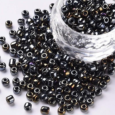 6/0 Glass Seed Beads SEED-US0003-4mm-602-1