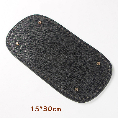PU Leahter Knitting Crochet Bags Bottom PURS-PW0001-574D-01-1
