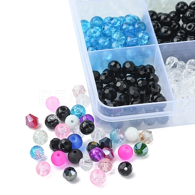 DIY Beaded Stretch Bracelet Making Kit DIY-FS0003-67-1