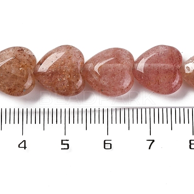 Natural Strawberry Quartz Beads Strands G-I372-A17-01-1