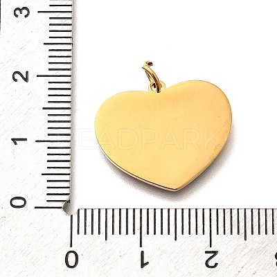 Pride 304 Stainless Steel Enamel Pendants STAS-B079-01G-14-1