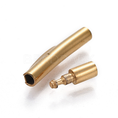 304 Stainless Steel Bayonet Clasps STAS-E473-01B-G-1