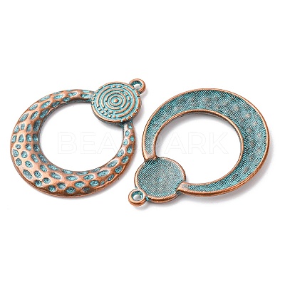 Tibetan Style Alloy Pendants FIND-B055-02E-1