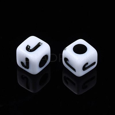 Opaque Acrylic Beads SACR-S273-35D-01-1