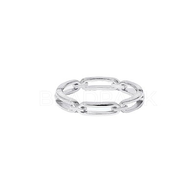 Simple Style 925 Sterling Silver Finger Rings FS-WG80334-04-1