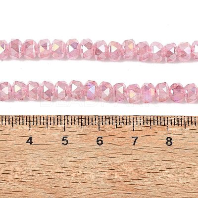 Imitation Jade Glass Beads Strands EGLA-F167-03A-06-1