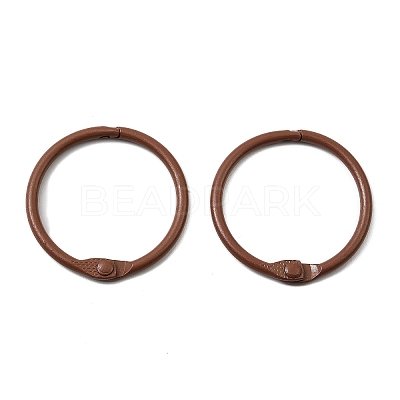Spray Painted Iron Hinged Binder Rings IFIN-P040-01A-1