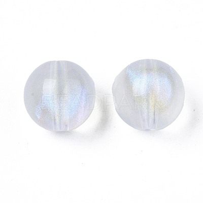 Transparent Acrylic Beads X-OACR-N008-108D-01-1