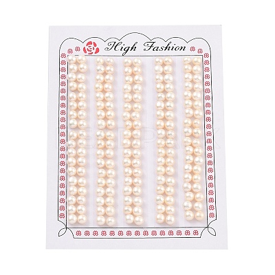 Grade 6A Natural Cultured Freshwater Pearl Beads PEAR-N018-6A-4550A-1