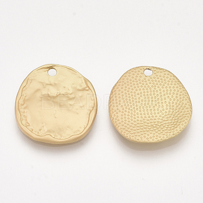 Smooth Surface Alloy Pendants PALLOY-T067-49MG-1