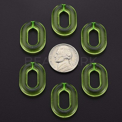 Transparent Acrylic Linking Rings MACR-S373-19-B09-1