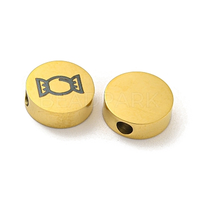 Halloween Theme 304 Stainless Steel Beads STAS-M069-01M-G-1