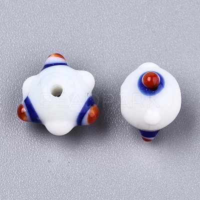 Handmade Bumpy Lampwork Beads LAMP-S194-003-A04-1