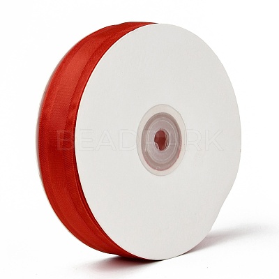 Solid Color Organza Ribbons ORIB-E005-B12-1