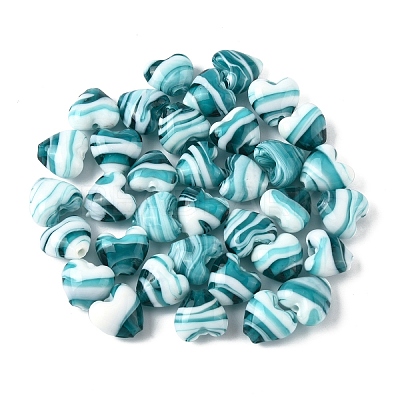 Handmade Lampwork Beads Strands LAMP-YW0002-02H-1