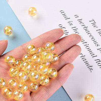 Transparent Acrylic Beads MACR-S370-B12mm-719-1