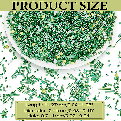 150G Glass Seed Beads SEED-ME0001-02-1