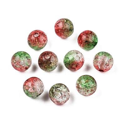 Transparent Crackle Acrylic Beads LS-CACR-N002-13A-1