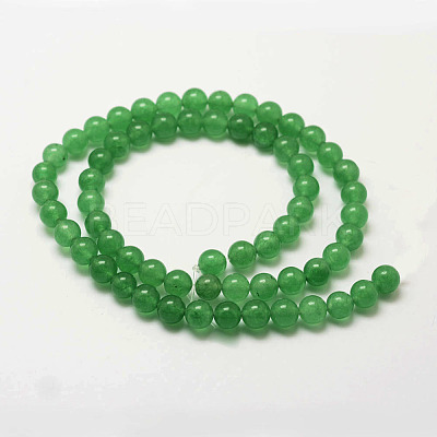 Natural Green Aventurine Bead Strands G-P281-01-10mm-1
