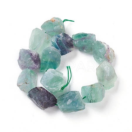 Natural Fluorite Beads Strands G-I230-01-1