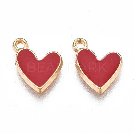 Brass Enamel Charms LS-X-KK-N232-221-1