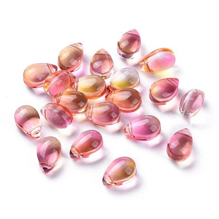 Transparent Glass Beads GGLA-M004-05A-10-1