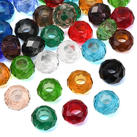 Glass European Beads GL-CBA1F09-04-1
