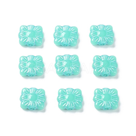 Opaque Acrylic Beads OACR-G016-26K-1