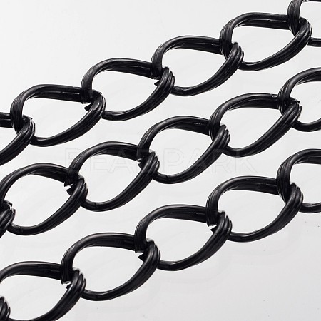 Aluminium Twisted Chains Curb Chains X-CHA-K12312-16-1